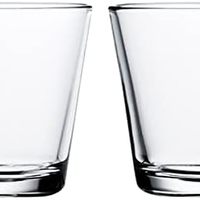 Iittala 1008533 Kartio 2 杯装 21厘升（210毫升），透明，玻璃