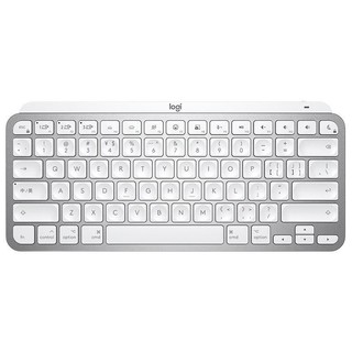 logitech 罗技 MX Keys Mini Mac版 79键 蓝牙无线薄膜键盘 白色 单光