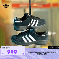 adidas阿迪达斯三叶草CAMPUS atmos联名男女经典运动鞋IF5902 黑/白 42.5(265mm)