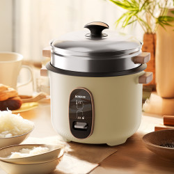 chigo志高电饭煲家用老式电饭锅大小容量带蒸笼机械式煮饭锅迷你蒸