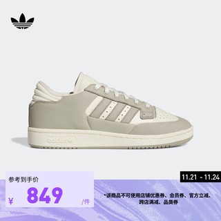 adidas 阿迪达斯 三叶草CENTENNIAL 2024 Chapter 01男女板鞋 灰色/卡其色 38(235mm)