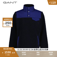 GANT甘特冬男士时尚保暖系扣夹克|2067006 433夜蓝色 XL