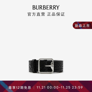 博柏利（BURBERRY）腰带男 皮革 B 字型扣环腰带80752601