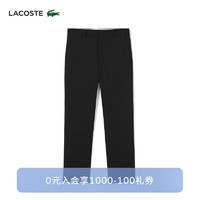 LACOSTE法国鳄鱼男装休闲裤|HH9182 031/黑色 44/180