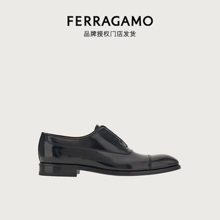 菲拉格慕（Ferragamo）【品牌授权门店发货】男士黑色结头牛津鞋  0762477_3E _ 65