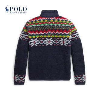 Polo Ralph Lauren 拉夫劳伦 男童 费尔岛杂色泰迪绒夹克RL40918 410-多色 M