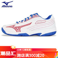 美津浓（MIZUNO）男女羽毛球鞋耐磨排球鞋训练防滑减震运动鞋 204509 白_黑 35 =22 71GA234009白_亮红_宁静蓝 36 =225MM