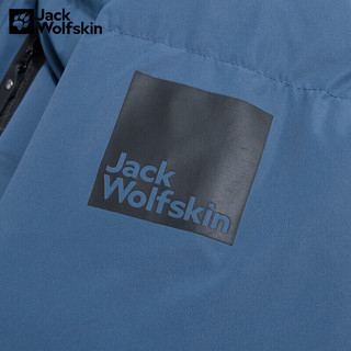 Jack Wolfskin狼爪羽绒服男秋冬户外防风保暖600蓬白鹅绒外套5222251 5222251-1383/电光蓝/偏小一码 2XL 185/108A充绒量：251G