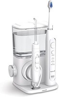 waterpik 洁碧 CC-01 Complete Care 9.0 声波电动牙刷，带水牙线，白色