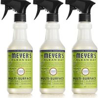 Mrs. MEYER'S CLEAN DAY 多表面清洁剂喷雾，适用于台面、地板、墙壁等16 液量盎司（473ml），3 个喷雾瓶装
