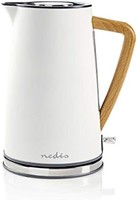 Nedis - 电水壶 - 1.7 升 - 1850-2200 W - 柔软触感 - 防水垢过滤器 - 绕线器