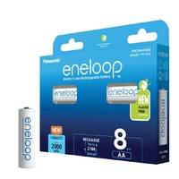 eneloop 爱乐普 BK-3MCDE/8BE 5号充电电池 2000mAh 8粒装