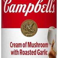 CAMPBELLS 金宝汤 Campbell's 浓缩汤，蘑菇奶油配烤大蒜，10.5 盎司