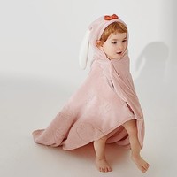 babycare bc babycare 婴儿浴巾,柔软超保暖羊毛连帽婴儿毛巾亲肤快干