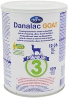 Danalac（1 件装）高级山羊奶 800 克第 3 阶段 婴儿奶粉，适用于 1-3 岁的幼儿和婴儿