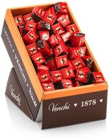 Venchi 闻绮 Espresso Caffè Chocolates-一包 125 块-巧克力配黑巧克力、咖啡和烤可可粒