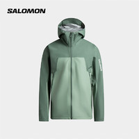 salomon 萨洛蒙 OUTLINE GTX 2.5L JKT 男款 户外运动防风透气风衣外套 月桂花色 C21066