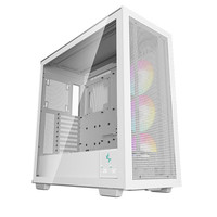 DEEPCOOL 九州风神 MORPHEUS 墨菲斯 E-ATX机箱 半侧透 白色