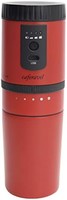 Macross 电动式 多合一 咖啡机 caféravel(咖啡厅标签)(研磨咖啡豆、滴滤、喝这一台就)红色 MEK-83