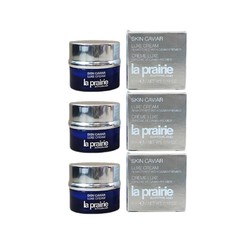 la prairie 莱珀妮 中小样 琼贵面霜5ml*3 （有盒）