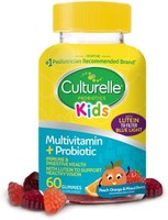 Culturelle 儿童复合维生素 适合儿童（2 岁以上）- 60 粒 桃橙和混合浆果味