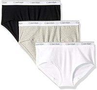Calvin Klein Underwear CALVIN KLEIN 女童现代棉质时尚内衣，多件装