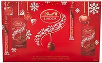 Lindt 瑞士莲 LINDOR 牛奶巧克力爱好者圣诞精选礼盒,500 克