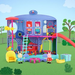 Peppa Pig 小猪佩奇 过家家玩具豪华游乐场套装房子公仔仿真玩具模型女孩礼物