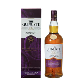 GDF会员购：格兰威特 三桶陈酿 苏格兰 单一麦芽威士忌 1000ml 单瓶装