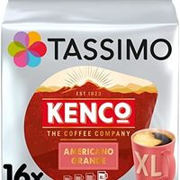 TASSIMO Kenco Americano Grande XL 咖啡豆荚,16 个装