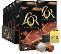 L'OR Espresso 焦糖味咖啡包 X10（10 件装，共 100 粒胶囊）