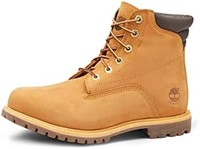 Timberland 女士 Waterville 6 英寸防水系带靴子