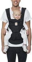 ergobaby Omni 360全位置婴儿背带 适用于7-45磅（约3.18-20.41千克）的宝宝 玛瑙黑