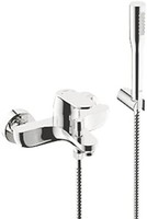 GROHE 高仪 Eurosmart Cosmopolitan 浴室龙头-单把浴缸龙头，DN 15 32832000，带淋浴套件，镀铬