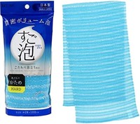 東和産業 东和产业 浴巾 十分泡沫 4尼龙毛巾 硬蓝 约28×100cm