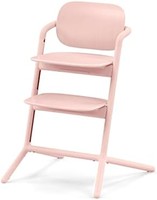 cybex LEMO 高脚椅系统,伴随孩子成长,220 磅(约 94.8 公斤),单手高度和深度调节,防尖轮*功能