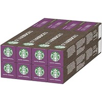 STARBUCKS 星巴克 Nespresso original适配咖啡胶囊 CAFFÈ VERONA 深度烘焙 10粒/条*8条
