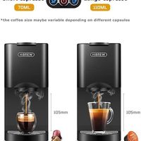 HiBREW 四合一胶囊咖啡机 1450W H3A