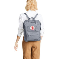 FJALLRAVEN北极狐双肩包休闲时尚大容量背包男女书包23510-055石灰色16L