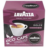 LAVAZZA 拉瓦萨 多趣酷思适配咖啡胶囊 Lungo 强度6 16颗/盒*4盒