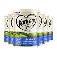 Karicare 可瑞康 新西兰进口可瑞康Karicare婴幼儿牛奶粉4段 900g*6罐母婴
