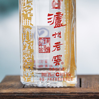 LUZHOU/泸州老窖六年窖头曲酒2016年老酒浓香纯粮小白酒38度50ml