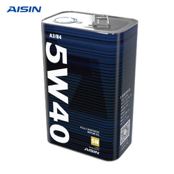 AISIN 爱信 全合成机油润滑油高级发动机润滑油SN  5W40  4L 汽车用品