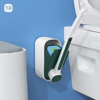 Airline 尔蓝 一次性马桶刷厕所浴室家用-配方形清洁配头AL-YS103 绿色