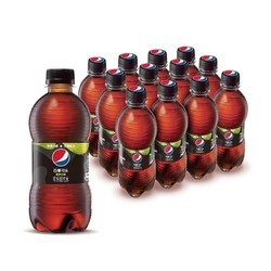 pepsi 百事 可乐 无糖 Pepsi 碳酸饮料 青柠味 汽水 300ml*24