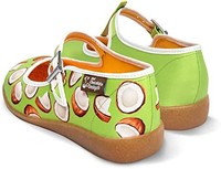 Hot Chocolate Design Chocolaticas Vintage Canvas Women's Mary Jane Flat Shoes