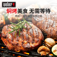 Weber 威焙 家用燃气烧烤炉架子户外野外庭院别墅煤气Q1250焖烤炉