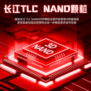 KingSpec 金胜维 1TB SSD固态硬盘 M.2接口 PCIe3.0 2280 读速3400MB/S