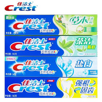 Crest 佳洁士 plus会员：佳洁士 草本牙膏家庭装 140g*4支