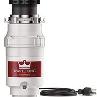 Waste King Legend Series 1/2 HP，厨余垃圾处理器，带电源线，L-1001